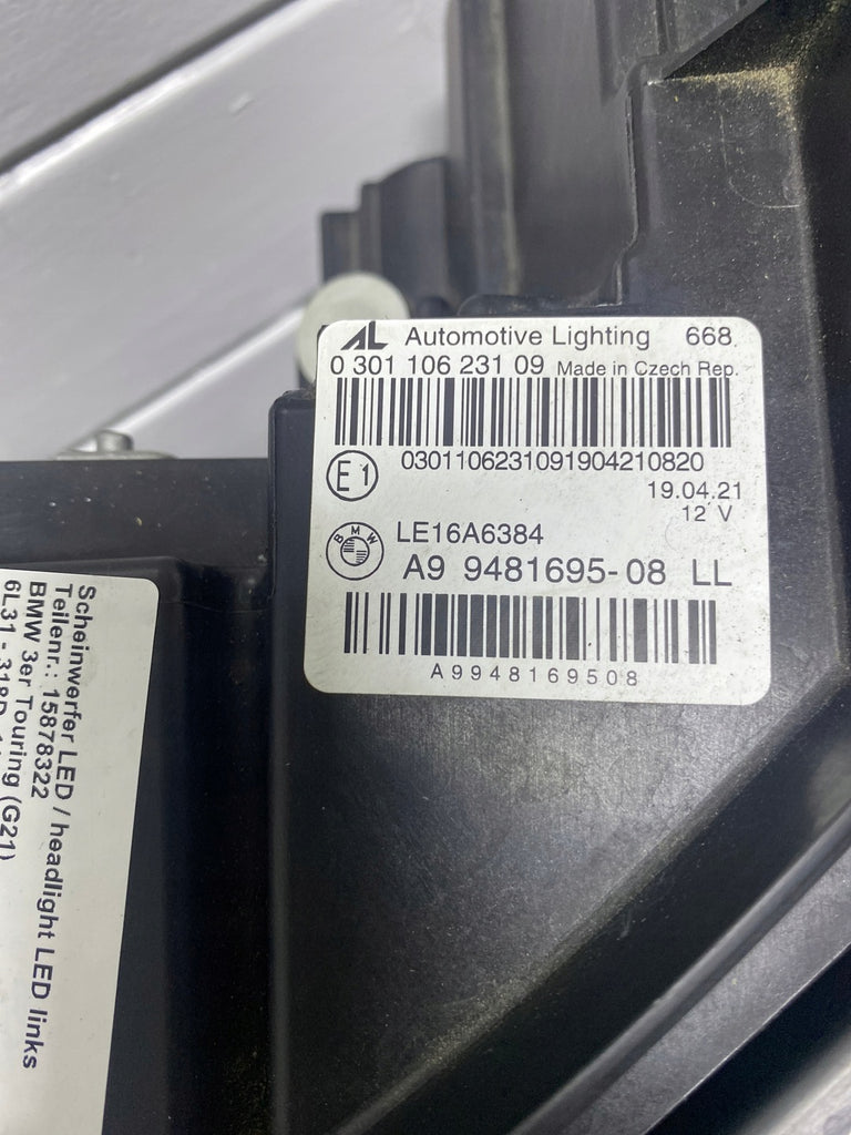 Frontscheinwerfer BMW 3 G21 G20 9481695 9481696 Ein Stück (Rechts oder Links) SCH7052740070dp