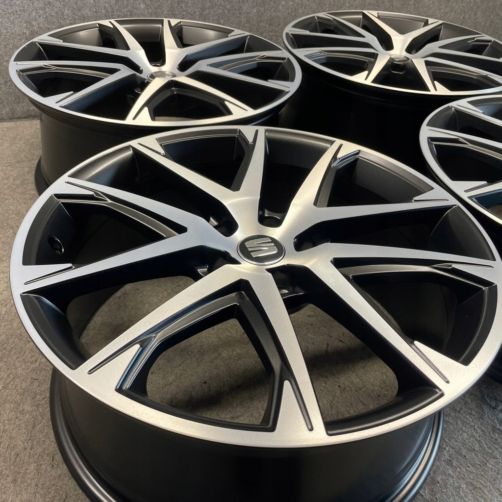 4x Alufelge 19 Zoll 8.0" 5x112 45ET Glanz Schwarz 575601025L Cupra Ateca FEL9038253642ze