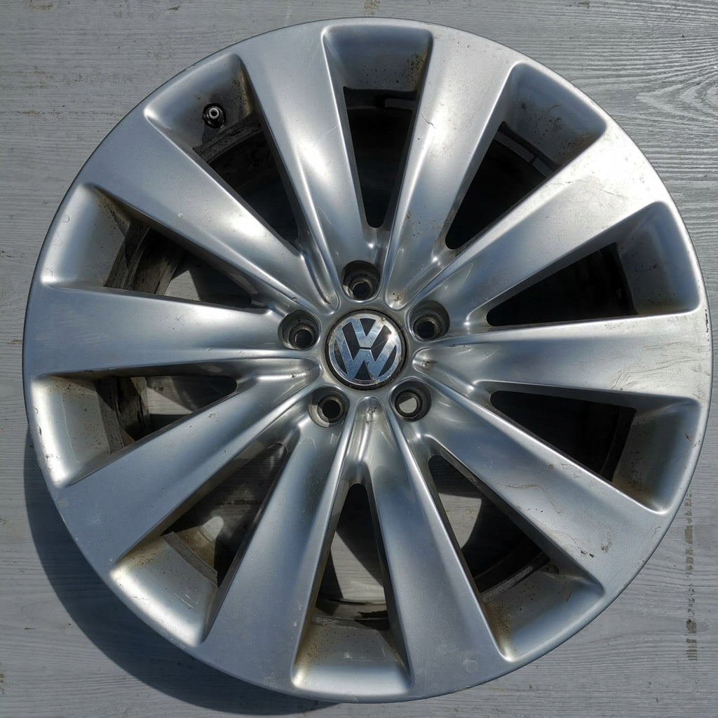 1x Alufelge 19 Zoll 8.5" 5x112 38ET Glanz Silber 3D0601025AP VW Rim Wheel FEL6287209606lw