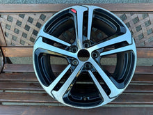 Laden Sie das Bild in den Galerie-Viewer, 1x Alufelge 17 Zoll 7.5" 5x108 44ET Glanz Schwarz Peugeot 308 Ii Rim Wheel FEL4416645980zj
