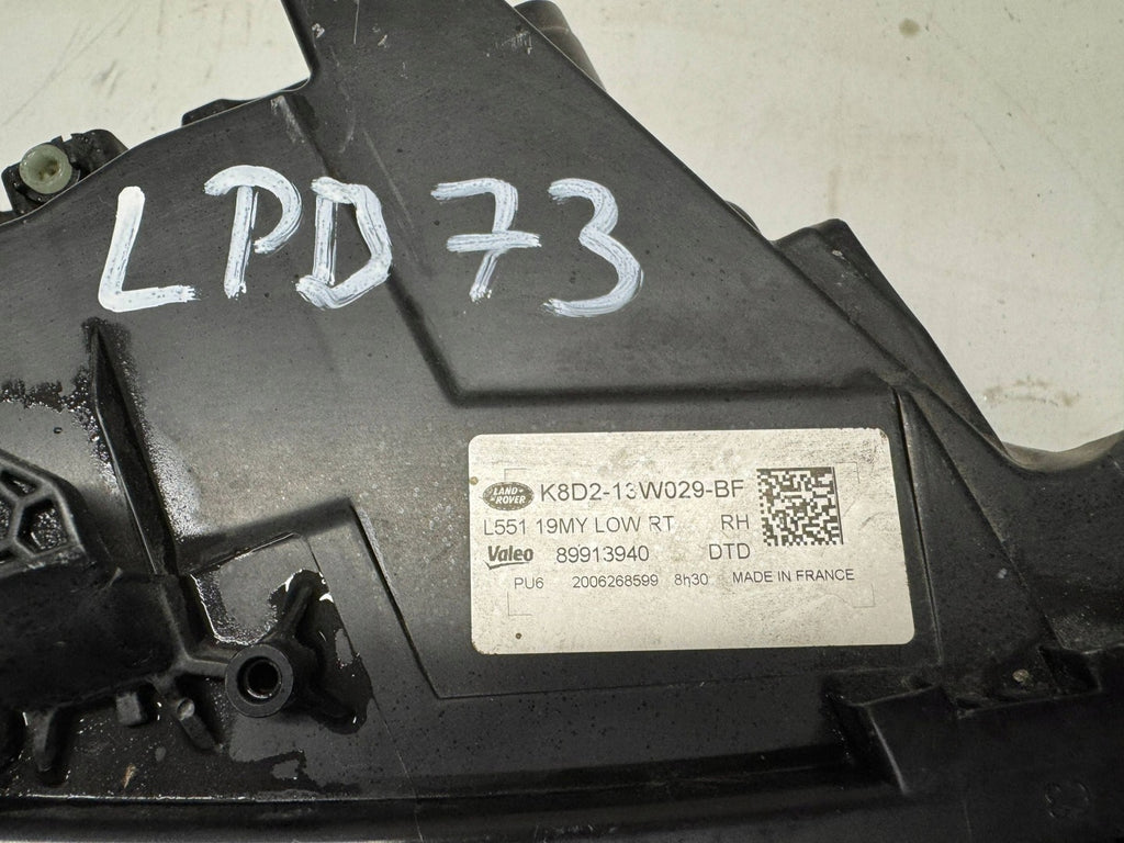 Frontscheinwerfer Land Rover Evoque L551 K8D213W029BF-LPD73 Rechts Headlight SCH7907294510sj