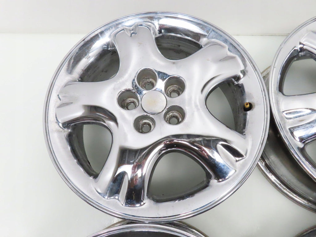 4x Alufelge 16 Zoll 6.0" 5x100 40ET Glanz 5272910AA Chrysler Pt Cruiser FEL9135176531rx