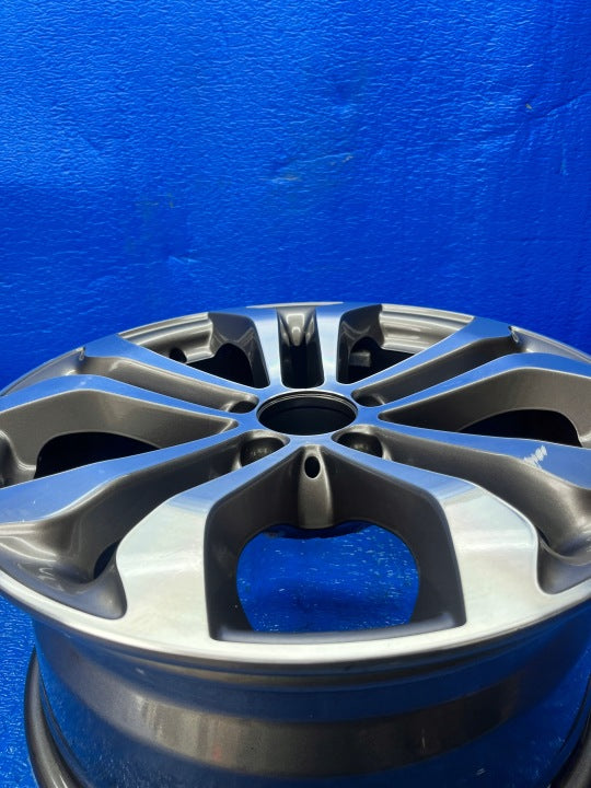 1x Alufelge 17 Zoll 6.5" 5x112 38ET Glanz Silber A2534010600 Mercedes-Benz Glc FEL6899757043kk