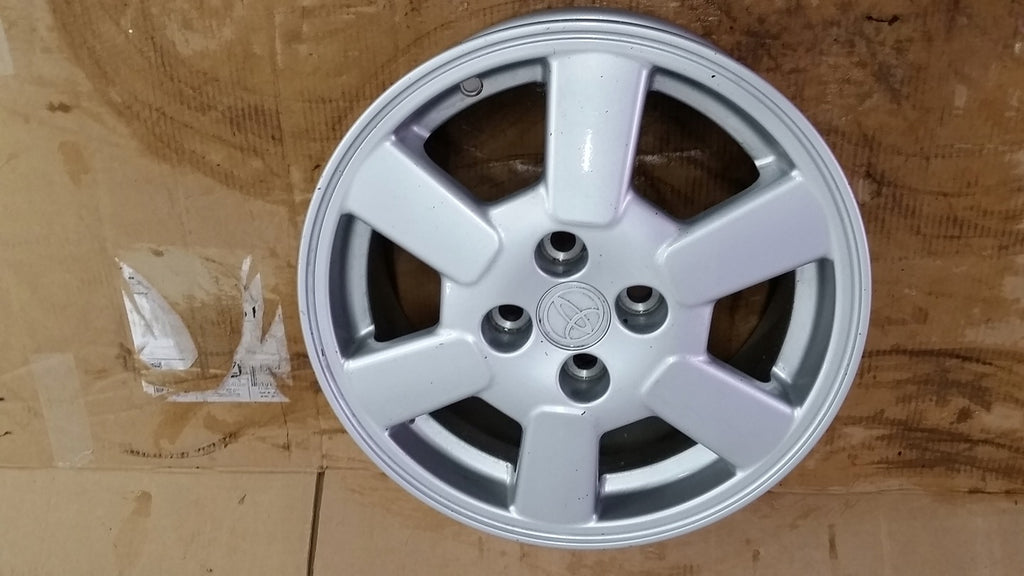 1x Alufelge 15 Zoll 6.0" 4x100 45ET PZ405-E8670-Z Toyota Yaris Rim Wheel