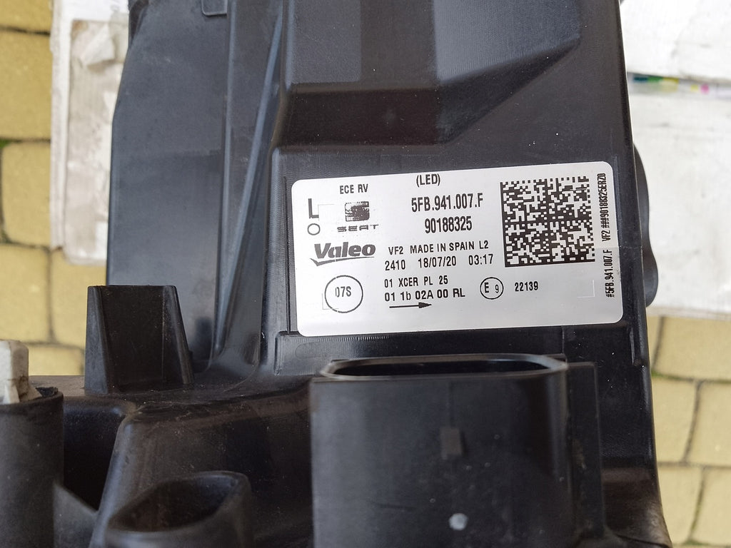 Frontscheinwerfer Seat Leon 5FB941007F LED Links Scheinwerfer Headlight SCH3959208948il