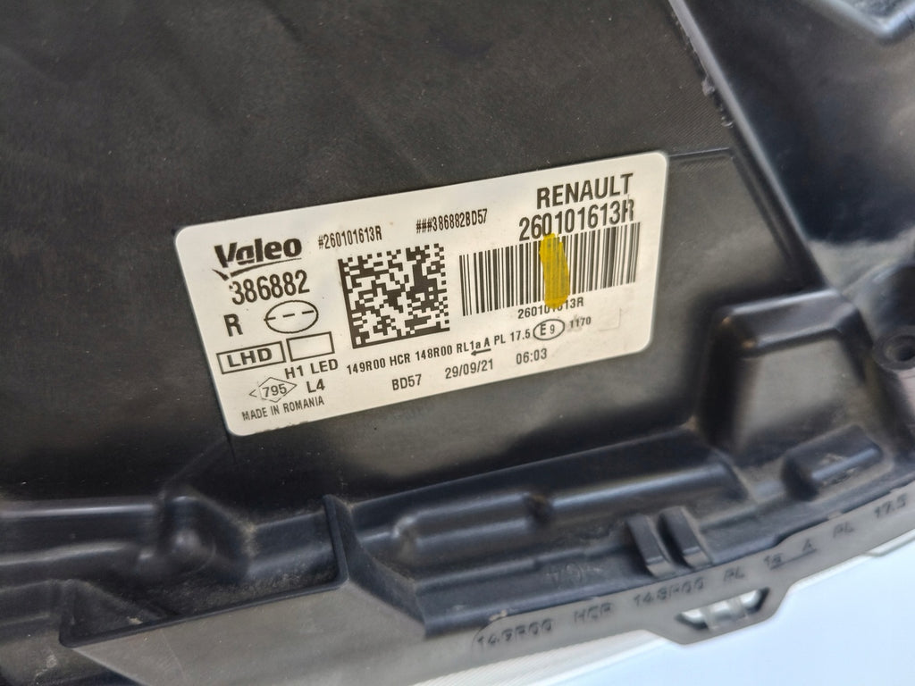 Frontscheinwerfer Dacia Duster 260101613R Full LED Rechts Scheinwerfer Headlight