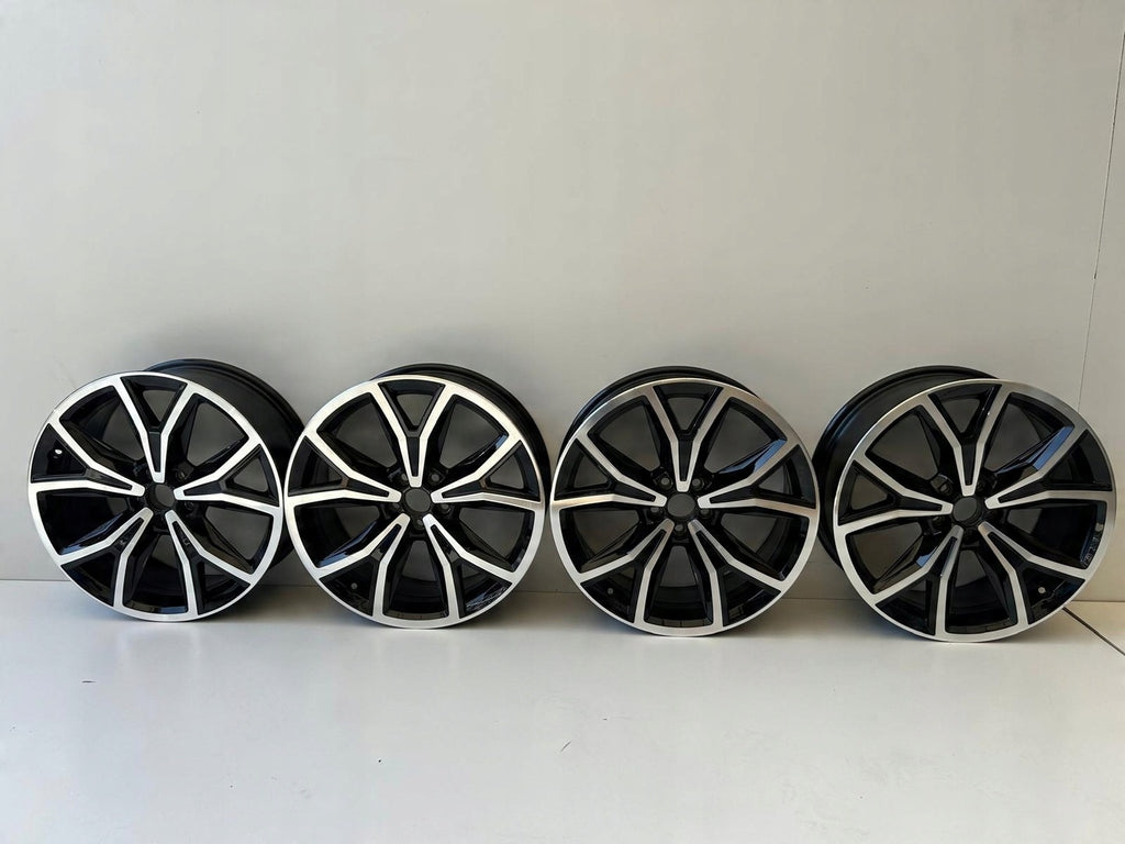 4x Alufelge 18 Zoll 7.0" 5x112 39ET Glanz Schwarz 2GM601025F VW T-Cross T Cross