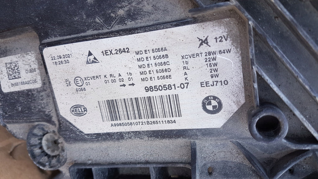 Frontscheinwerfer BMW 5 G31 G30 9850581-07 Full LED Links Scheinwerfer Headlight