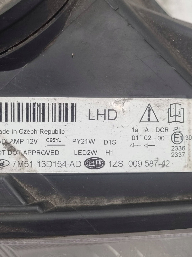 Frontscheinwerfer Ford C-Max 1M5113D154AD Rechts Scheinwerfer Headlight SCH7801927752tf