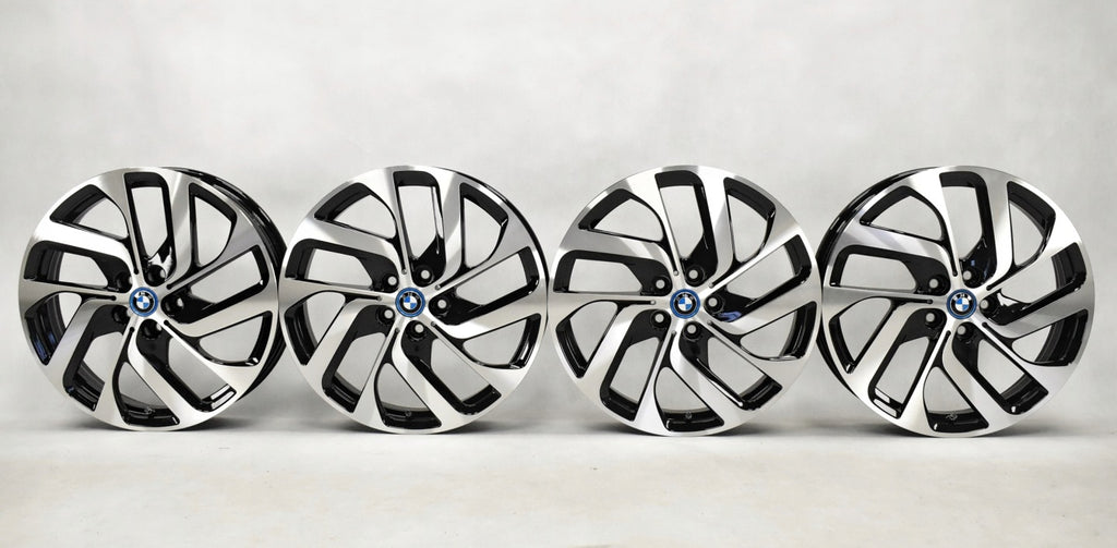 4x Alufelge 19 Zoll 5.0" 5x112 28ET Glanz Schwarz 6887937 BMW I3 Rim Wheel FEL1344919896bw