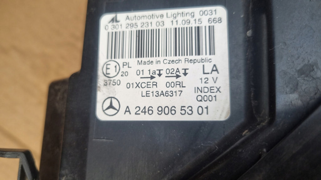 Frontscheinwerfer Mercedes-Benz W246 A2469065301 LED Rechts oder Links SCH7070707506ln