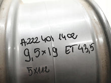 Load image into Gallery viewer, 1x Alufelge 19 Zoll 9.5" 5x112 43 5ET A2224011402 Mercedes-Benz W222 Rim Wheel FEL2866508180go