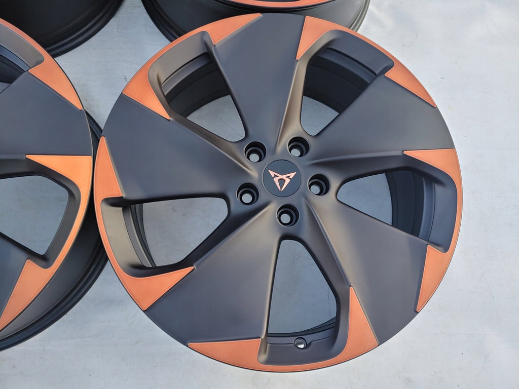 4x Alufelge 19 Zoll 7.5" 5x112 50ET Glanz Schwarz 10E601025M Cupra Born I Id.3 FEL3905998662wa