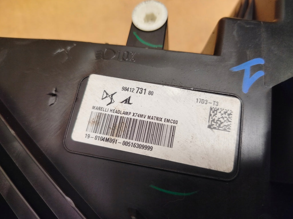 Frontscheinwerfer Citroën Ds Crossback 9841273180 Full LED Links Headlight