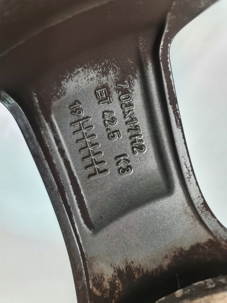 1x Alufelge 17 Zoll 7.0" 5x108 42 5ET J1BC-1007-C1A Ford Fiesta Rim Wheel