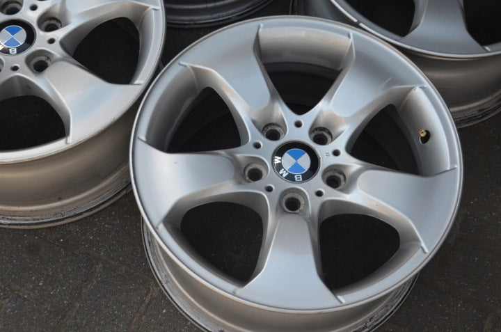 4x Alufelge 17 Zoll 8.0" 5x108 46ET Silber BMW X3 E83 Rim Wheel FEL4390822729ow