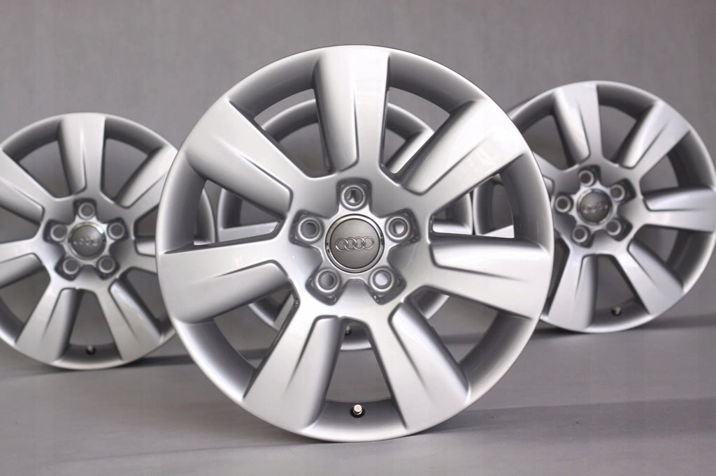 4x Alufelge 17 Zoll 7.0" 5x112 34ET Glanz Silber 4F0601025AS Audi A6 C5 FEL6134818517od