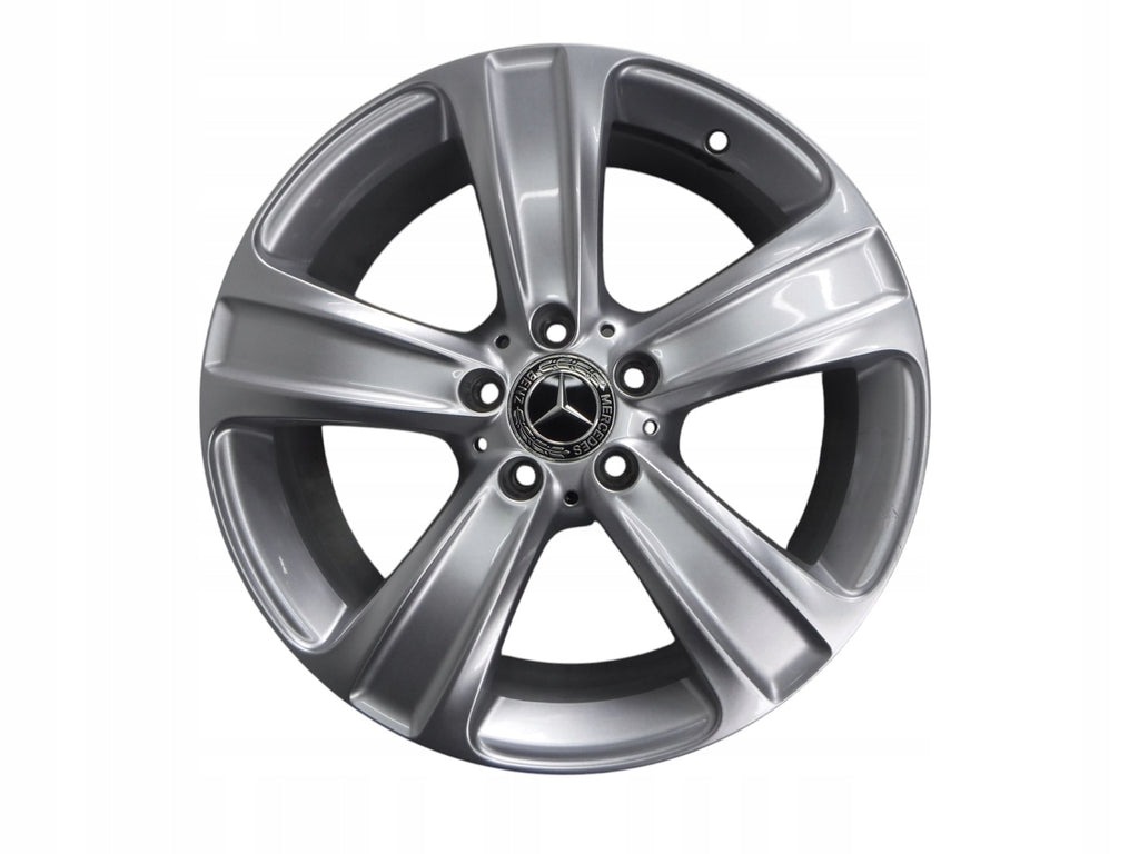 4x Alufelge 18 Zoll 8.0" 5x112 38ET Glanz Silber A2534012100 Mercedes-Benz Glc FEL1294471054ms