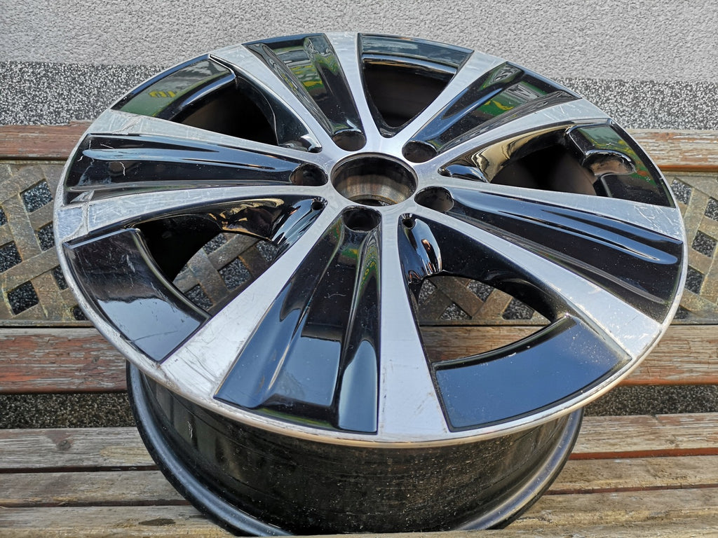 1x Alufelge 18 Zoll 8.0" 5x112 43ET Glanz Schwarz A2134013700 Mercedes-Benz W213