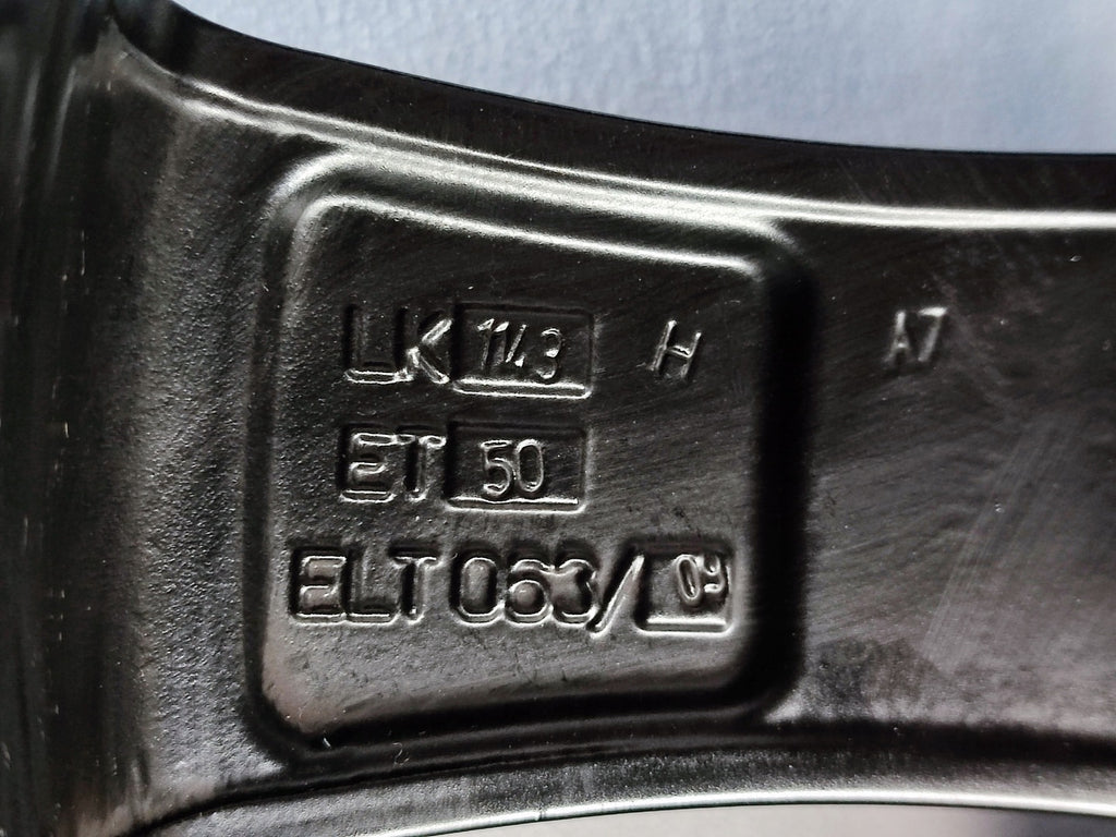 1x Alufelge 18 Zoll 7.5" 5x114.3 50ET 75844 Hyundai Rim Wheel