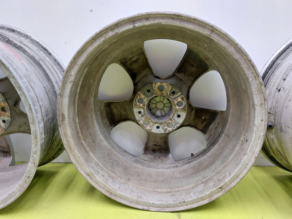 4x Alufelge 17 Zoll 7.5" 5x120 43ET Matt Silber 6762001 BMW E60 Rim Wheel FEL3053993859yh