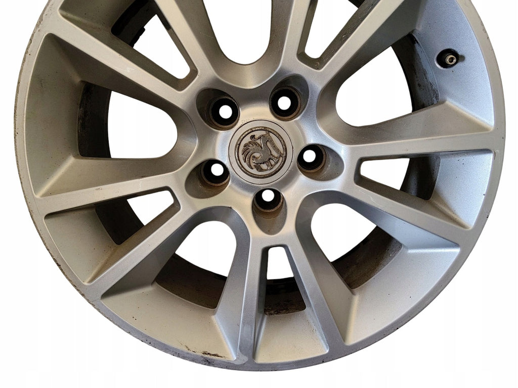 4x Alufelge 17 Zoll 7.0" 5x110 35ET Glanz Silber 13120652 Opel Astra H Zafira B FEL8339619004rb