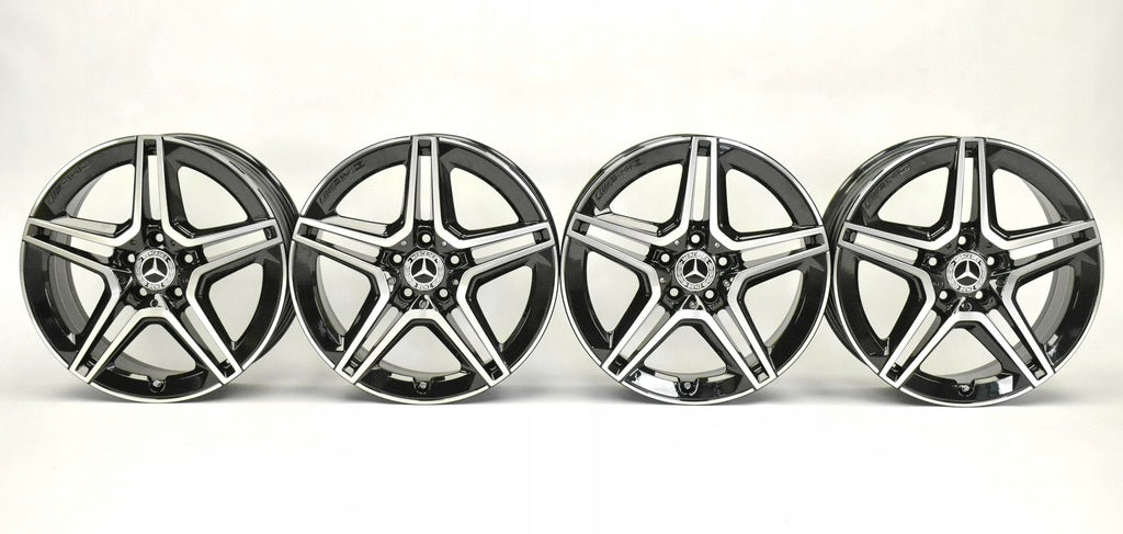 4x Alufelge 18 Zoll 7.5" 5x112 49ET Glanz Schwarz A1774011500 Mercedes-Benz W177 FEL5960926539zz