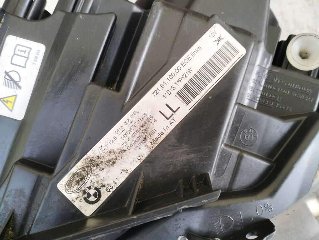 Frontscheinwerfer BMW 3 F30 F31 7259527 Xenon Links Scheinwerfer Headlight SCH2028683132rz