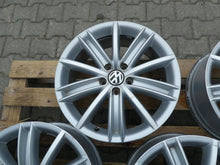 Load image into Gallery viewer, 4x Alufelge 18 Zoll 7.0" 5x112 43ET Glanz Silber 5N0601025D VW Rim Wheel FEL7075486830le