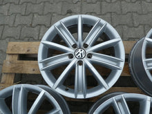 Laden Sie das Bild in den Galerie-Viewer, 4x Alufelge 18 Zoll 7.0" 5x112 43ET Glanz Silber 5N0601025D VW Rim Wheel FEL7075486830le