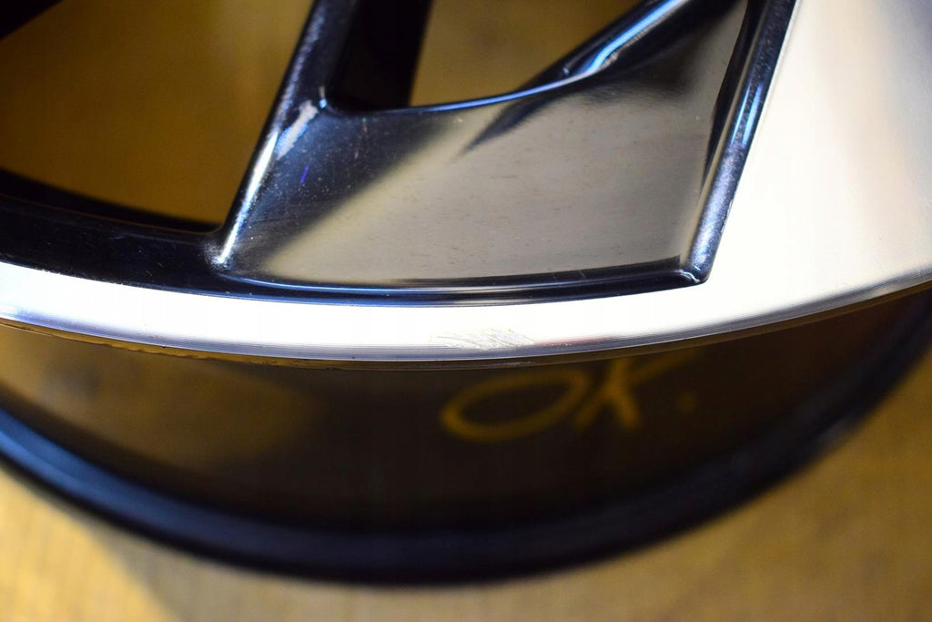 1x Alufelge 20 Zoll 8.0" 5x114.3 40ET Glanz Schwarz 6UA6A Nissan Qashqai III J12