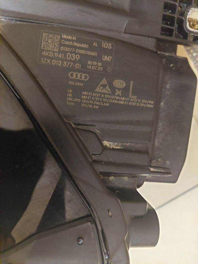 Frontscheinwerfer Audi A6 C8 4K0941039 LED Links Scheinwerfer Headlight SCH7210697567rl