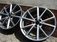 Laden Sie das Bild in den Galerie-Viewer, 1x Alufelge 18 Zoll 7.5" 5x100 39ET Glanz Grau 8X0601025BP Audi A1 Rim Wheel FEL1002550599ov