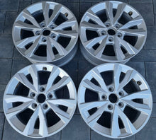 Laden Sie das Bild in den Galerie-Viewer, 4x Alufelge 16 Zoll 6.5" 5x112 43ET Glanz Silber 8Y0071496 Audi Rim Wheel FEL6165569643cb