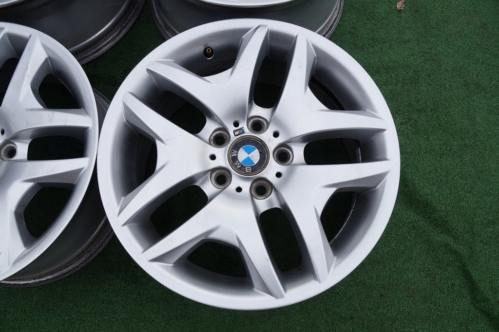 4x Alufelge 18 Zoll 8.0" 5x120 44ET Glanz Silber 3415614 3415615 BMW X3 E83 FEL2439100212xx