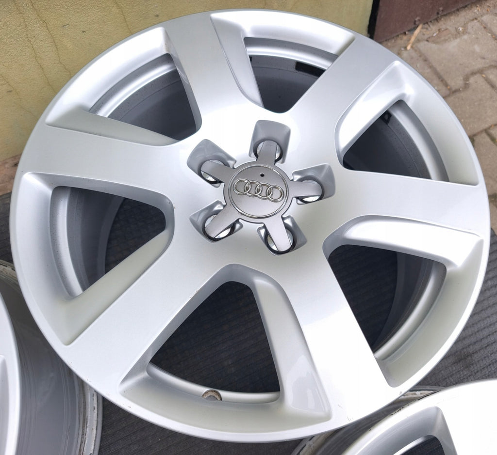 4x Alufelge 17 Zoll 8.0" 5x112 39ET Glanz Silber 4G0601025BK Audi C7 B8 FEL1555414318aa