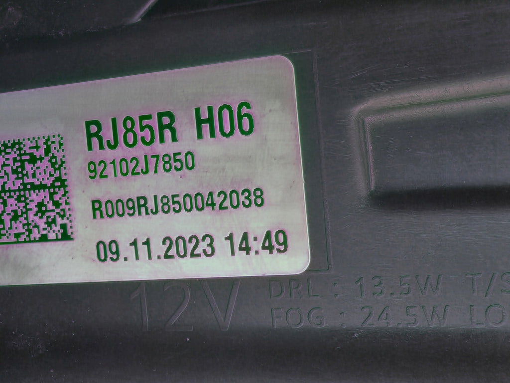 Frontscheinwerfer Kia 92102J7850 Full LED Rechts Scheinwerfer Headlight