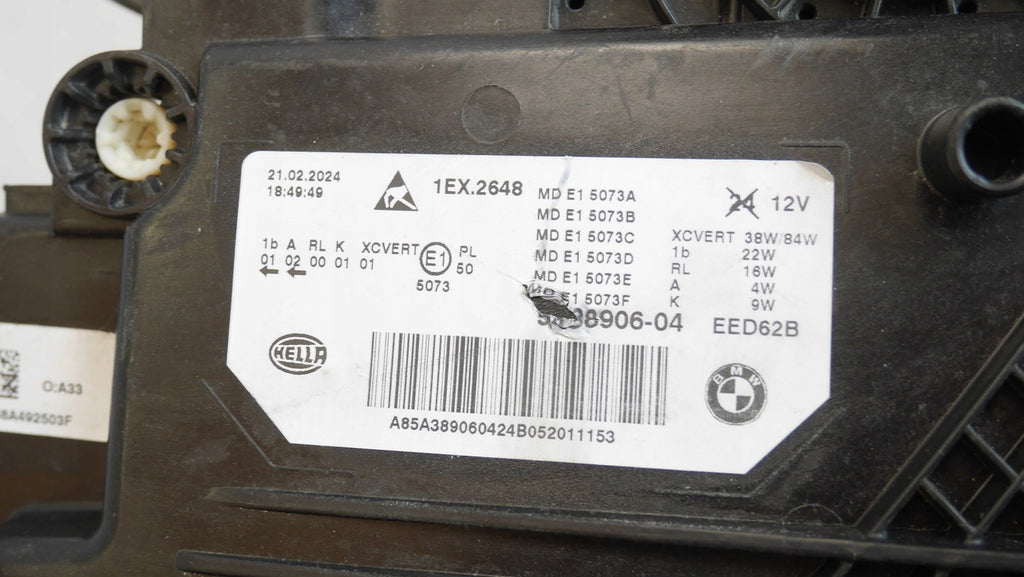 Frontscheinwerfer BMW G32 5A38906 Laser Rechts Scheinwerfer Headlight SCH4757228389vd