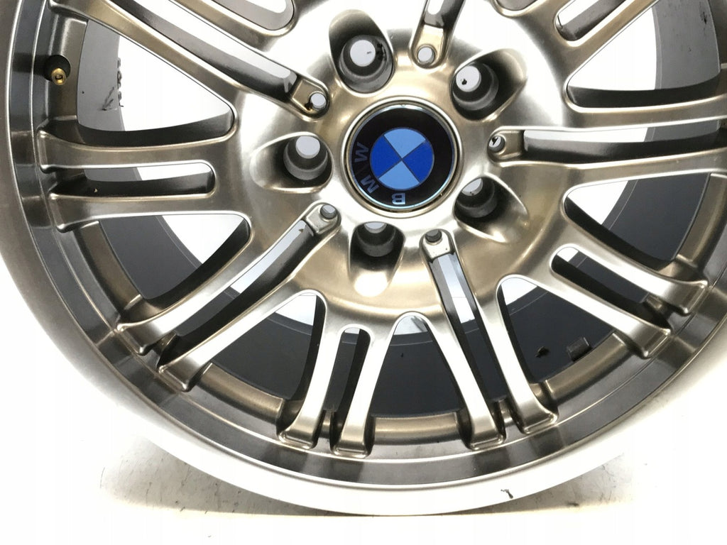 1x Alufelge 18 Zoll 9.0" 5x120 26ET Glanz Silber 2229960 BMW 3 E46 Rim Wheel