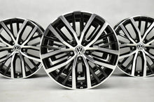 Load image into Gallery viewer, 4x Alufelge 17 Zoll 7.5" 5x100 44ET Glanz Schwarz 6C0601025K VW Polo Rim Wheel FEL1672899425mt