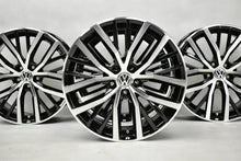 Laden Sie das Bild in den Galerie-Viewer, 4x Alufelge 17 Zoll 7.5" 5x100 44ET Glanz Schwarz 6C0601025K VW Polo Rim Wheel FEL1672899425mt