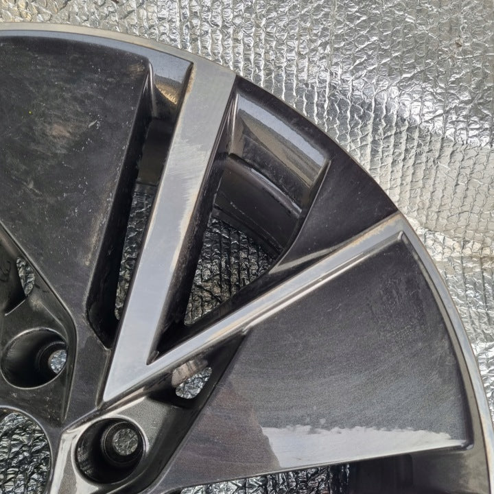 1x Alufelge 19 Zoll 8.0" 5x112 45ET Glanz Schwarz 3V0601025BA Skoda Superb FEL4618722827bt