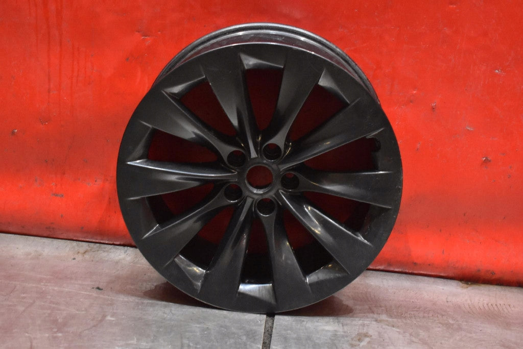 1x Alufelge 20 Zoll 10.0" 5x120 35ET 1027225-00-A Tesla Model X Rim Wheel FEL2876881496ro