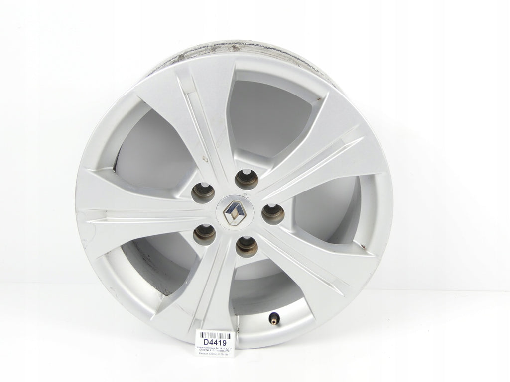 1x Alufelge 17 Zoll 7.0" 5x114.3 403005377R Renault Megane III 1 Scenic FEL3324375679mv