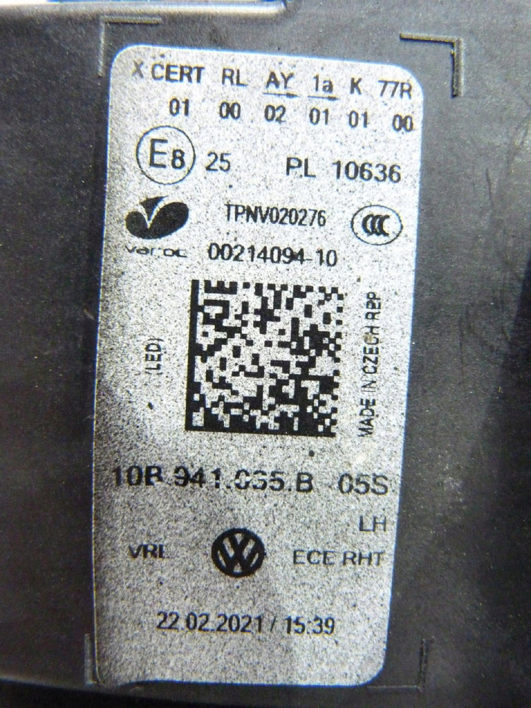 Frontscheinwerfer VW Id.3 10B941035 LED Links Scheinwerfer Headlight SCH7845549211fr