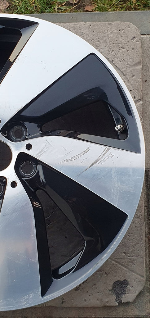 1x Alufelge 19 Zoll 5.0" 5x112 43ET Glanz Silber 6856896 BMW I3 I01 Rim Wheel FEL5458392759id