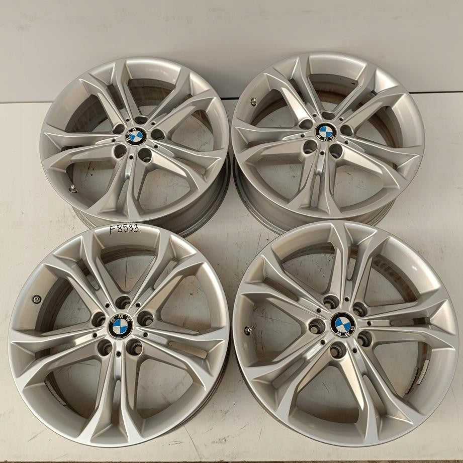 4x Alufelge 18 Zoll 7.0" 5x112 22ET Glanz Silber 6876918 BMW X3 G01 G02 FEL2033088917xe