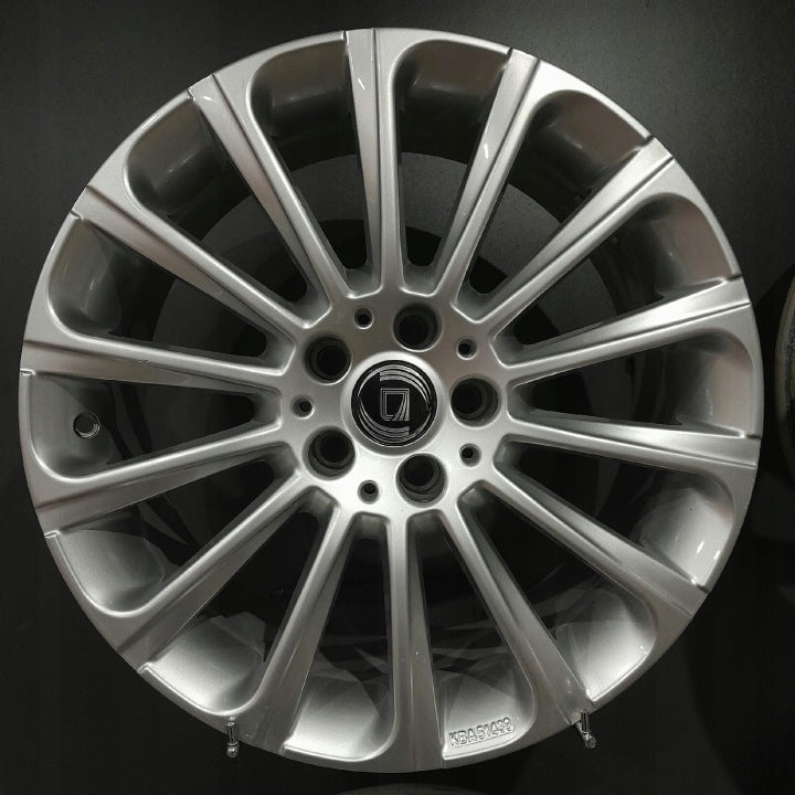 4x Alufelge 18 Zoll 8.0" 5x112 35ET Glanz Silber Mercedes-Benz W213 W212 FEL9538748194ii