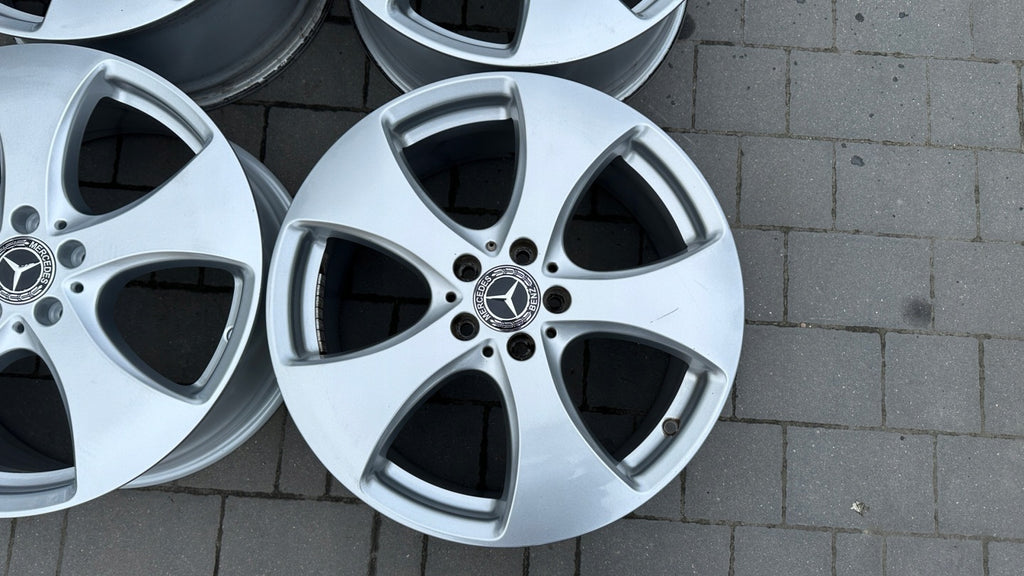1x Alufelge 19 Zoll 8.5" 5x112 62ET Glanz Silber A1664013000 Mercedes-Benz FEL5509985569qq