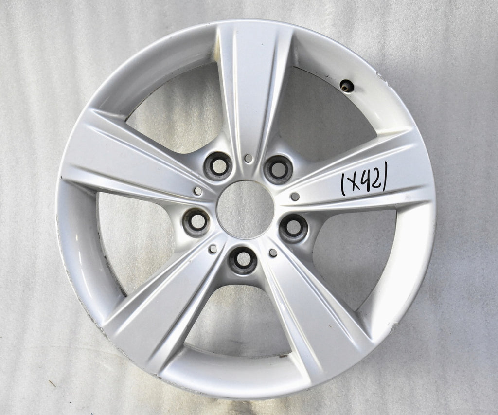 1x Alufelge 16 Zoll 7.0" 5x120 40ET Glanz Silber 6796199 BMW 2 F22 1 F21 F23 F20